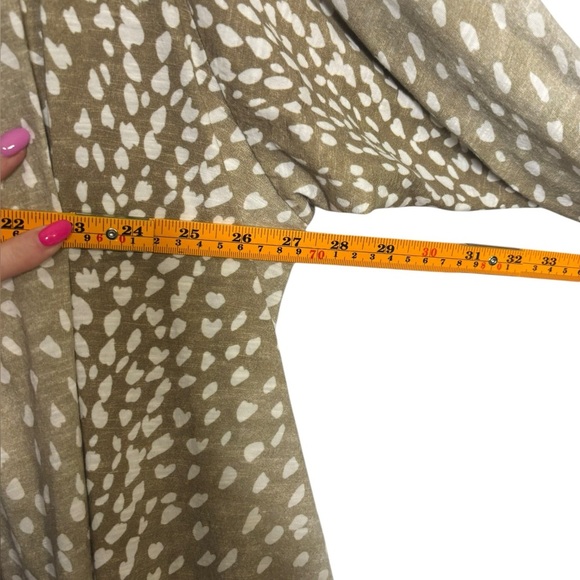 A RARE BIRD Lightweight Cotton Bambi Duster One Size Pockets BOHO Shabby Chic - Picture 10 of 12